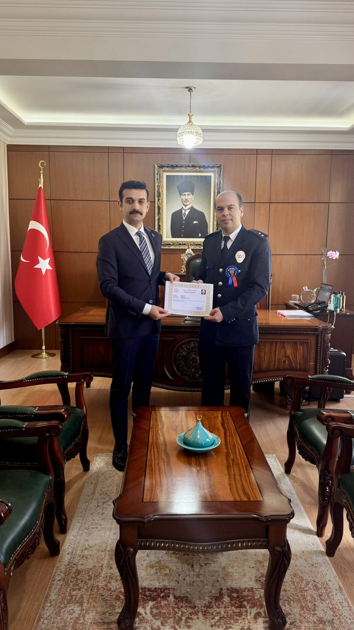 Milletimizin huzuru, güvenliği ve esenliği için fedakârca görev yapan Türk Polis Teşkilatımızın 180. Kuruluş Yıl Dönümü kutlu olsun.
