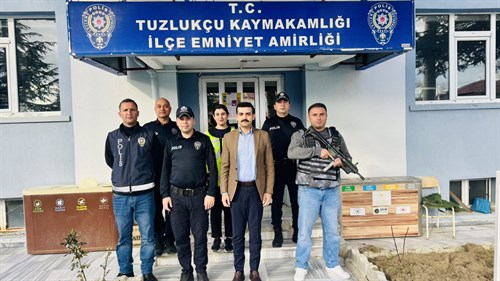 Kaymakamımız Sn. Muhammet ÇINARKA, Ramazan Bayramı vesilesiyle İlçe Emniyet Amirliği ve İlçe Jandarma Komutanlığını ziyaret etti.