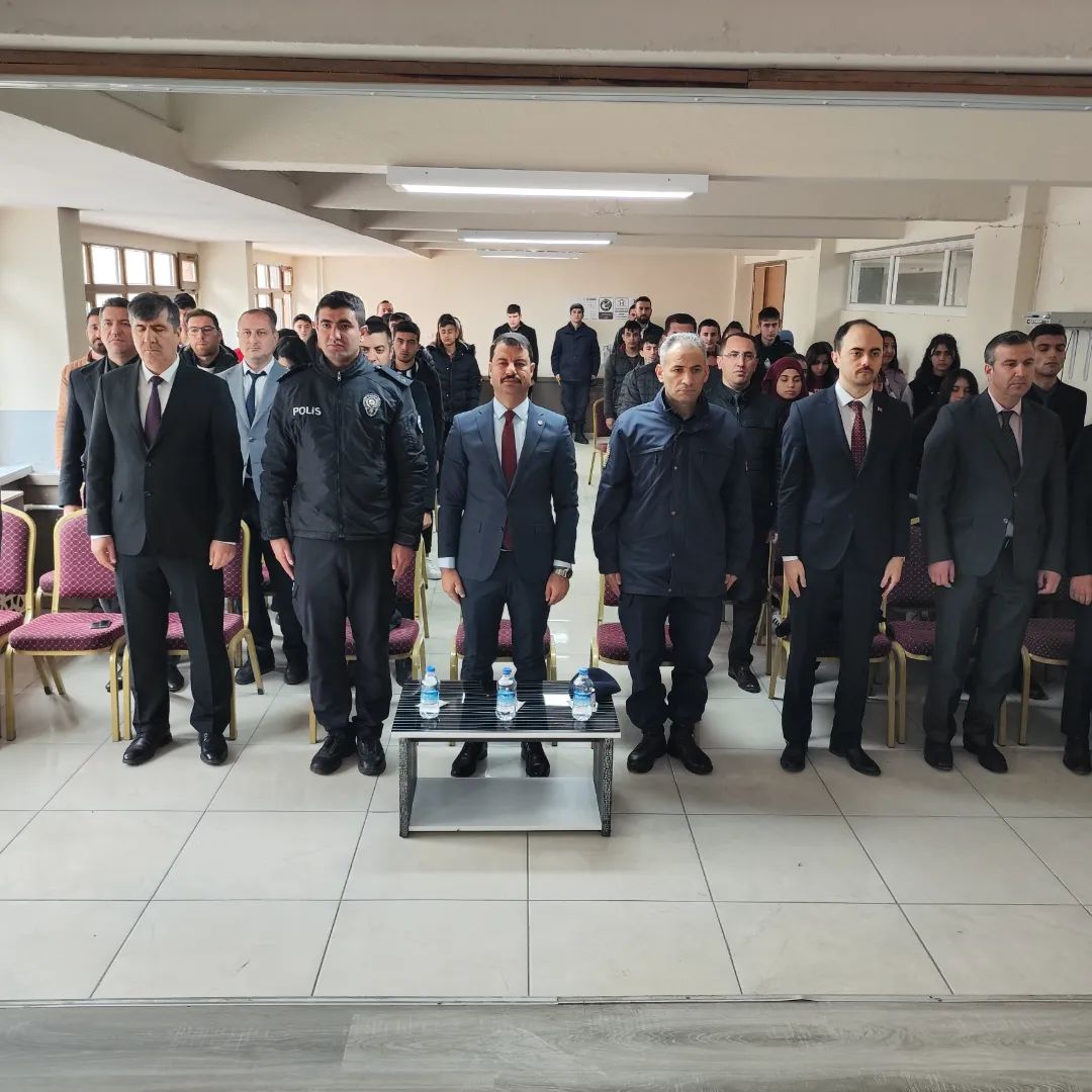 12 Mart İstiklal Marşının kabulünün 102. yıl dönümü ve Mehmet Akif Ersoy’u Anma Programı düzenlendi.